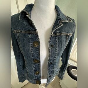 DKNY Donna Karan New York Long Sleeve Denim Jacket Phoenix